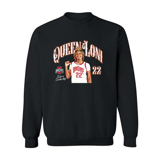 Ohio State - NCAA Women's Basketball : Jaloni Cambridge - Crewneck Sweatshirt-0