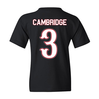 Ohio State - NCAA Women's Basketball : Kennedy Cambridge - Youth T-Shirt-1