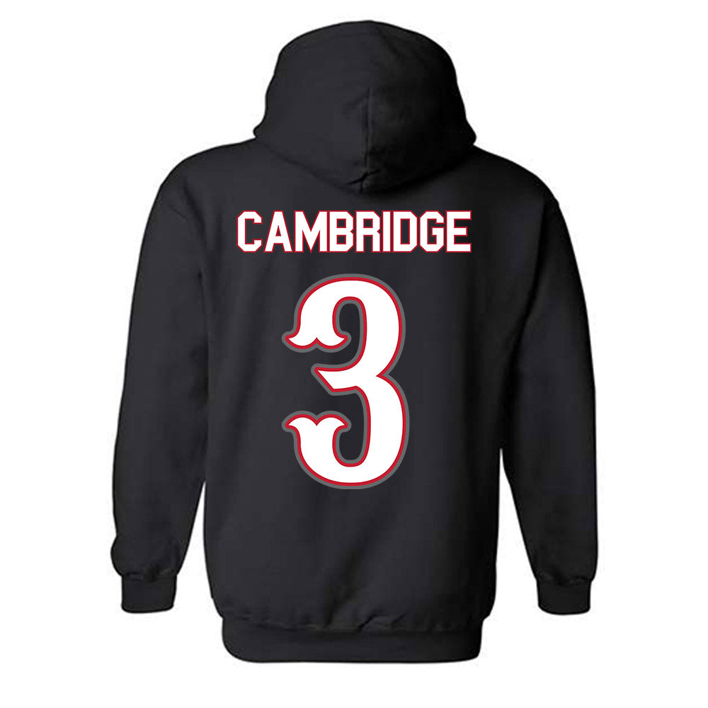 Ohio State - NCAA Women's Basketball : Kennedy Cambridge - Hooded Sweatshirt-1
