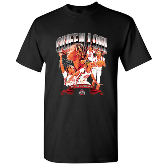 Ohio State - NCAA Women's Basketball : Jaloni Cambridge - T-Shirt-0