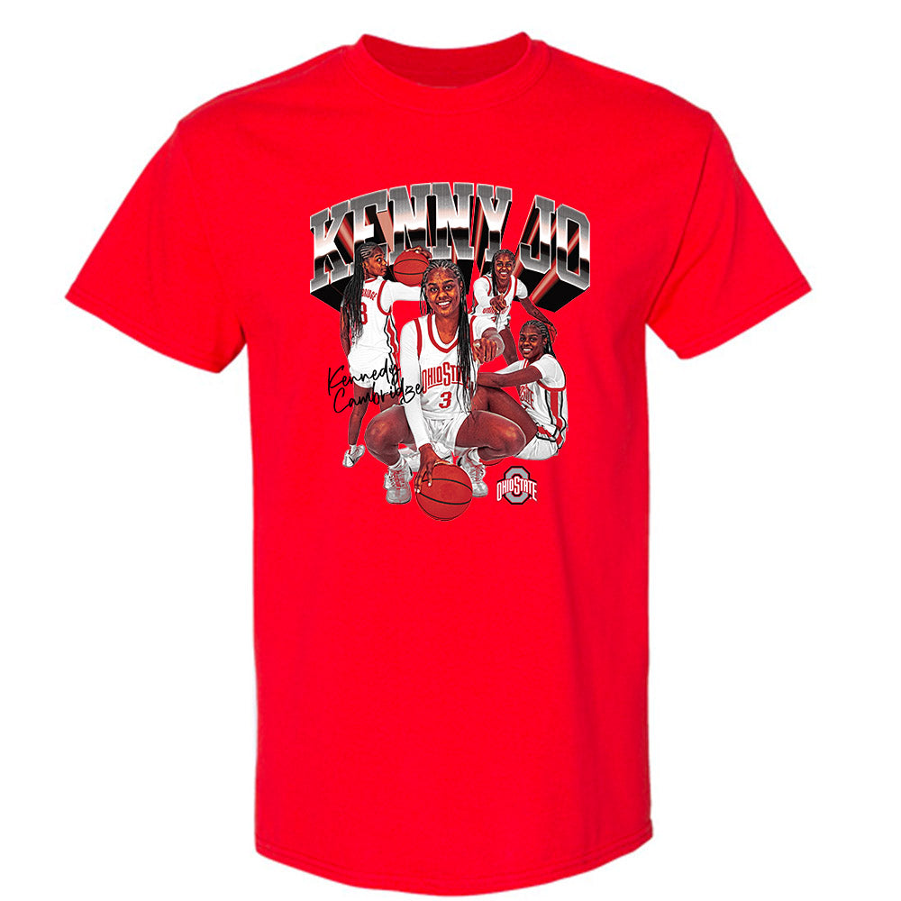 Ohio State - NCAA Women's Basketball : Kennedy Cambridge - T-Shirt-0