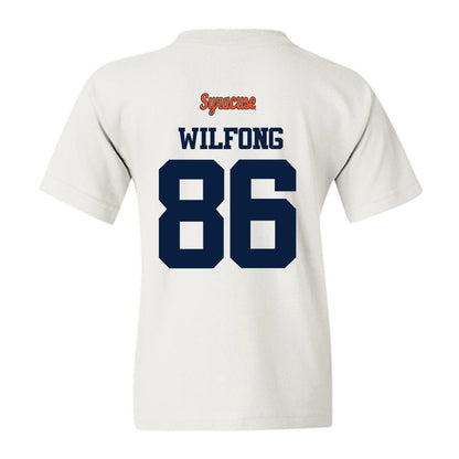 Syracuse - NCAA Football : Terrell Wilfong - Classic Shersey Youth T-Shirt-1