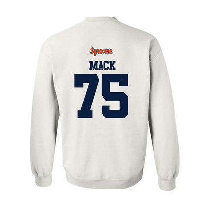Syracuse - NCAA Football : Trevion Mack - Classic Shersey Crewneck Sweatshirt-1