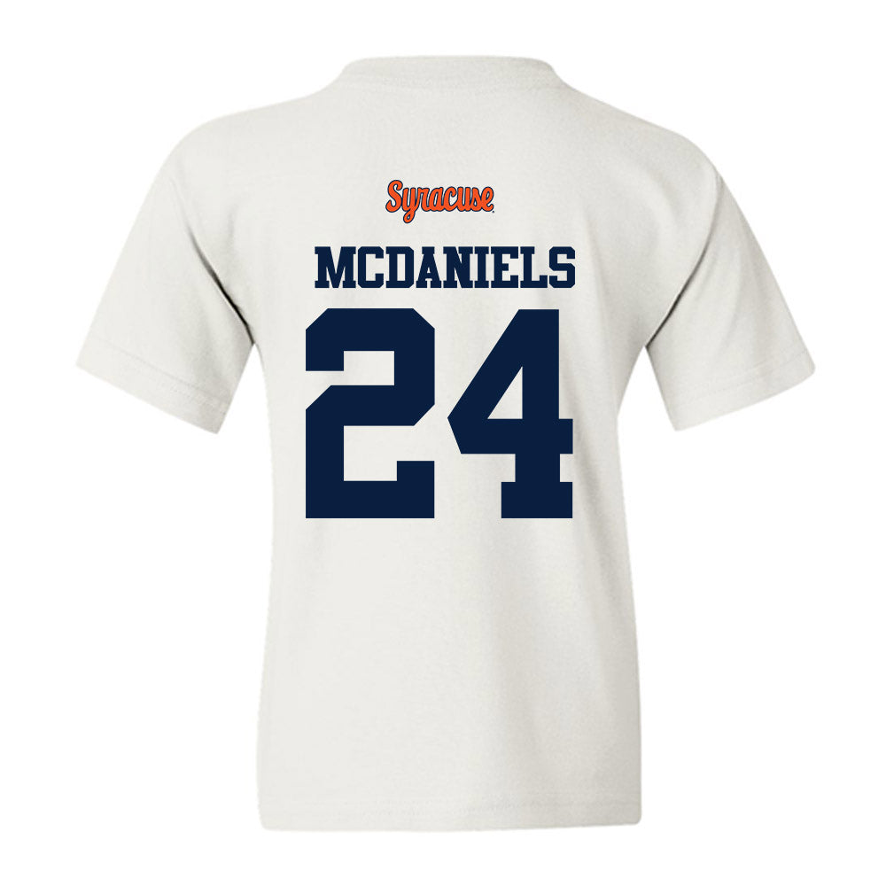Syracuse - NCAA Football : Ibn McDaniels - Classic Shersey Youth T-Shirt-1