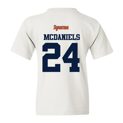 Syracuse - NCAA Football : Ibn McDaniels - Classic Shersey Youth T-Shirt-1