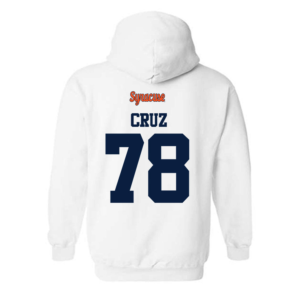 Syracuse - NCAA Football : Joe Cruz - Classic Shersey Hooded Sweatshirt-1