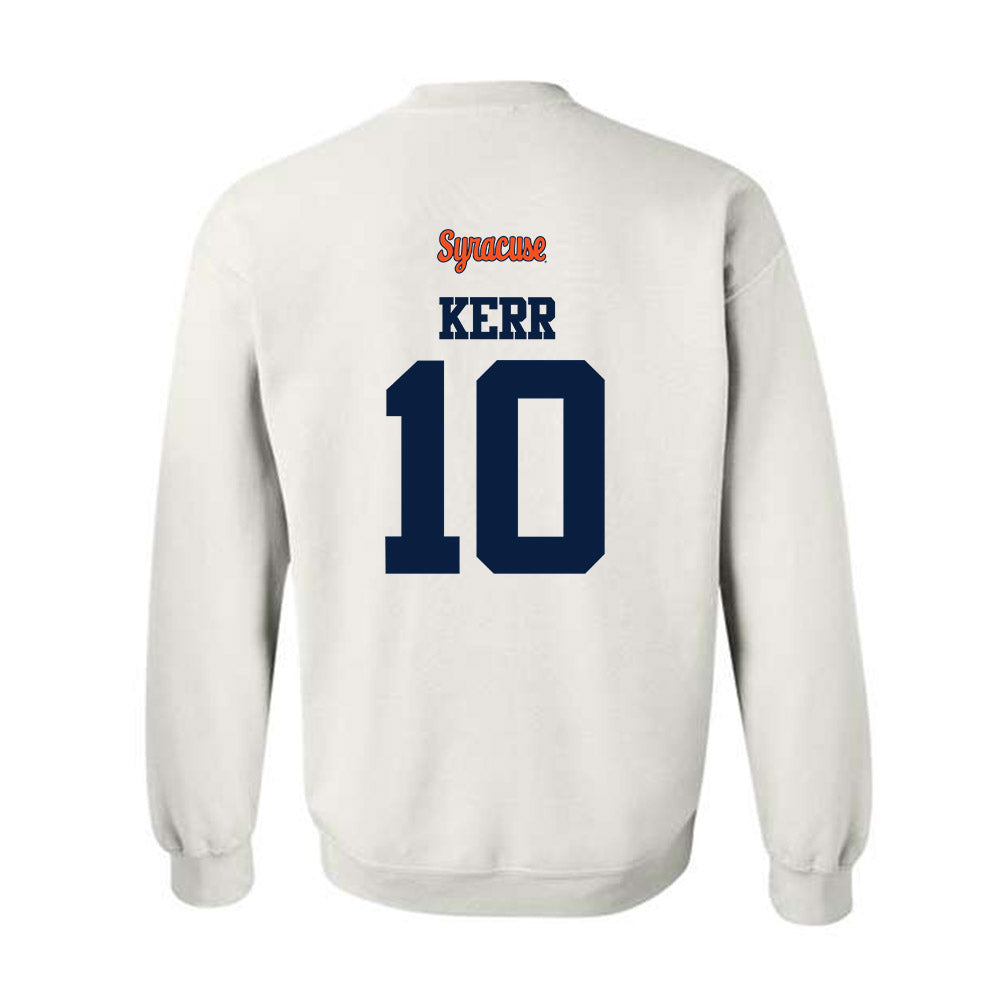 Syracuse - NCAA Football : Davien Kerr - Classic Shersey Crewneck Sweatshirt-1
