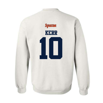 Syracuse - NCAA Football : Davien Kerr - Classic Shersey Crewneck Sweatshirt-1