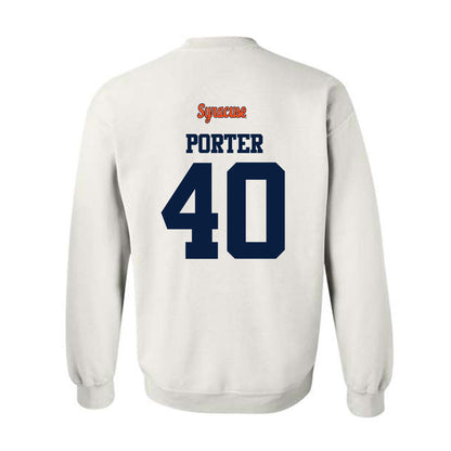 Syracuse - NCAA Football : Tommy Porter - Classic Shersey Crewneck Sweatshirt-1