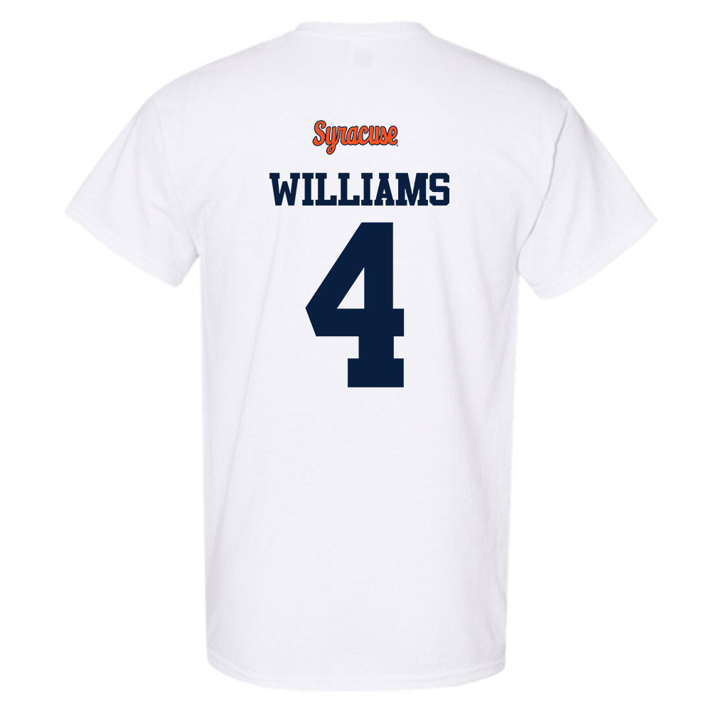 Syracuse - NCAA Football : Jakhari Williams - Classic Shersey T-Shirt-1