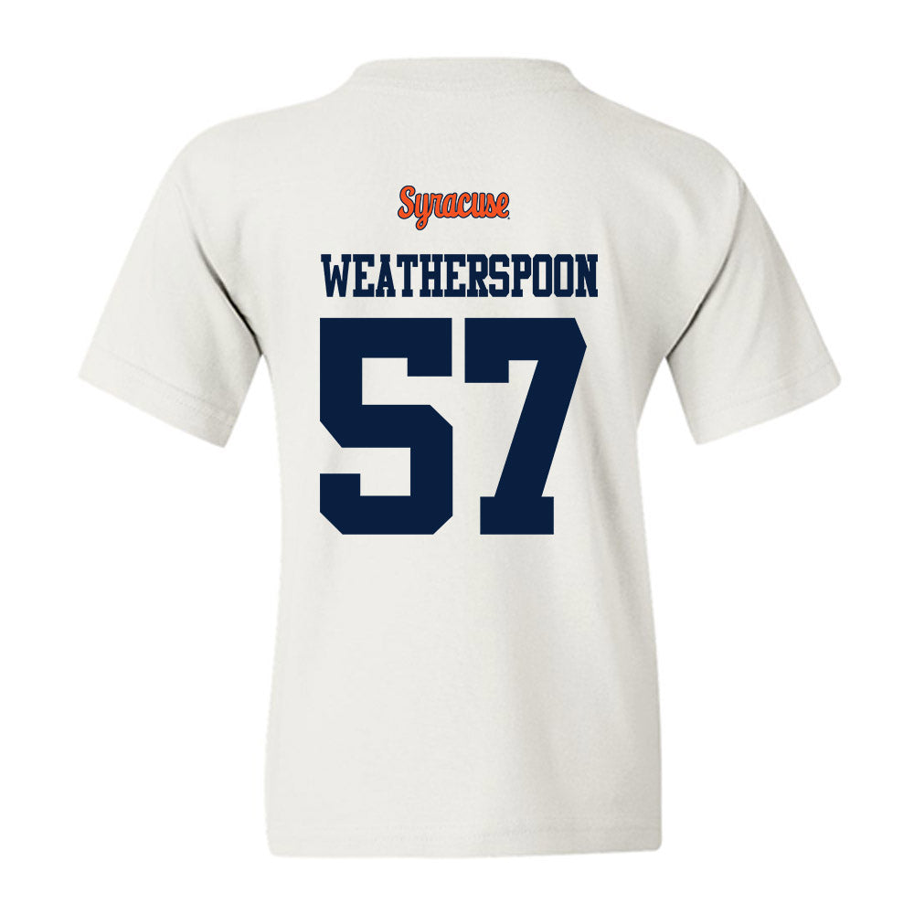 Syracuse - NCAA Football : Dametrius Weatherspoon - Classic Shersey Youth T-Shirt-1