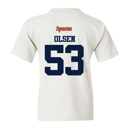 Syracuse - NCAA Football : Ted Olsen - Classic Shersey Youth T-Shirt-1