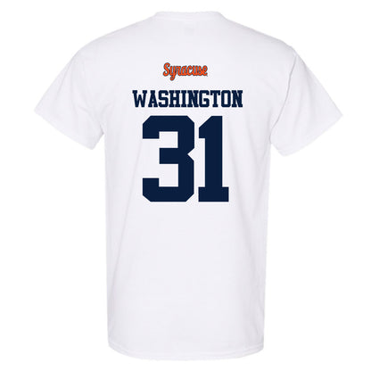 Syracuse - NCAA Football : Marcus Washington - Classic Shersey T-Shirt-1