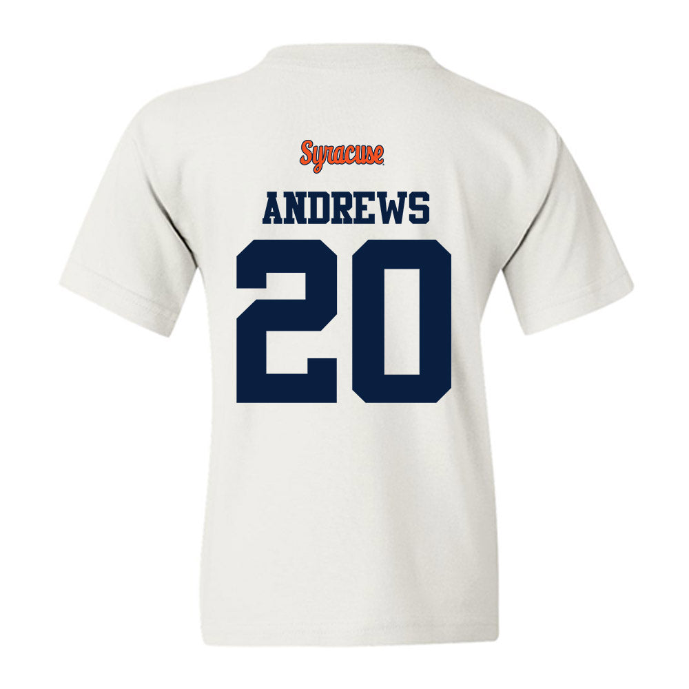 Syracuse - NCAA Football : Rayshon Andrews - Classic Shersey Youth T-Shirt-1
