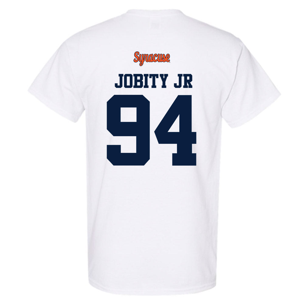 Syracuse - NCAA Football : Kevin Jobity Jr - Classic Shersey T-Shirt-1
