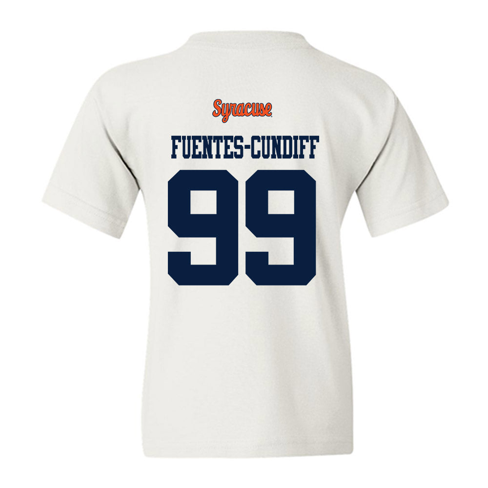 Syracuse - NCAA Football : Elijah Fuentes-Cundiff - Classic Shersey Youth T-Shirt-1