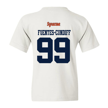 Syracuse - NCAA Football : Elijah Fuentes-Cundiff - Classic Shersey Youth T-Shirt-1