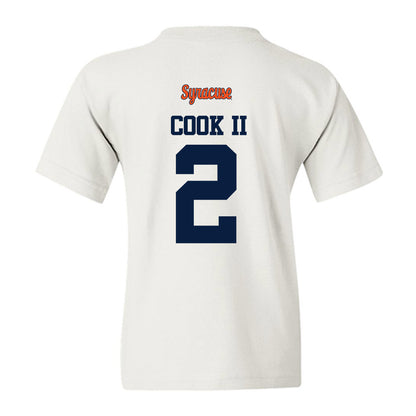 Syracuse - NCAA Football : Johntay Cook II - Classic Shersey Youth T-Shirt-1