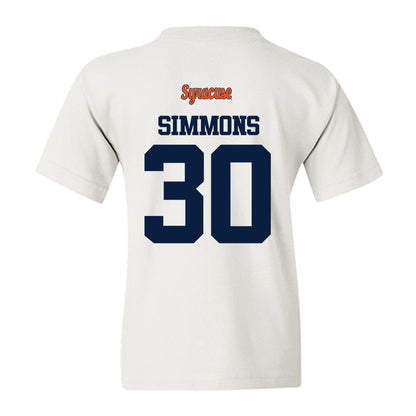 Syracuse - NCAA Football : Chase Simmons - Classic Shersey Youth T-Shirt-1
