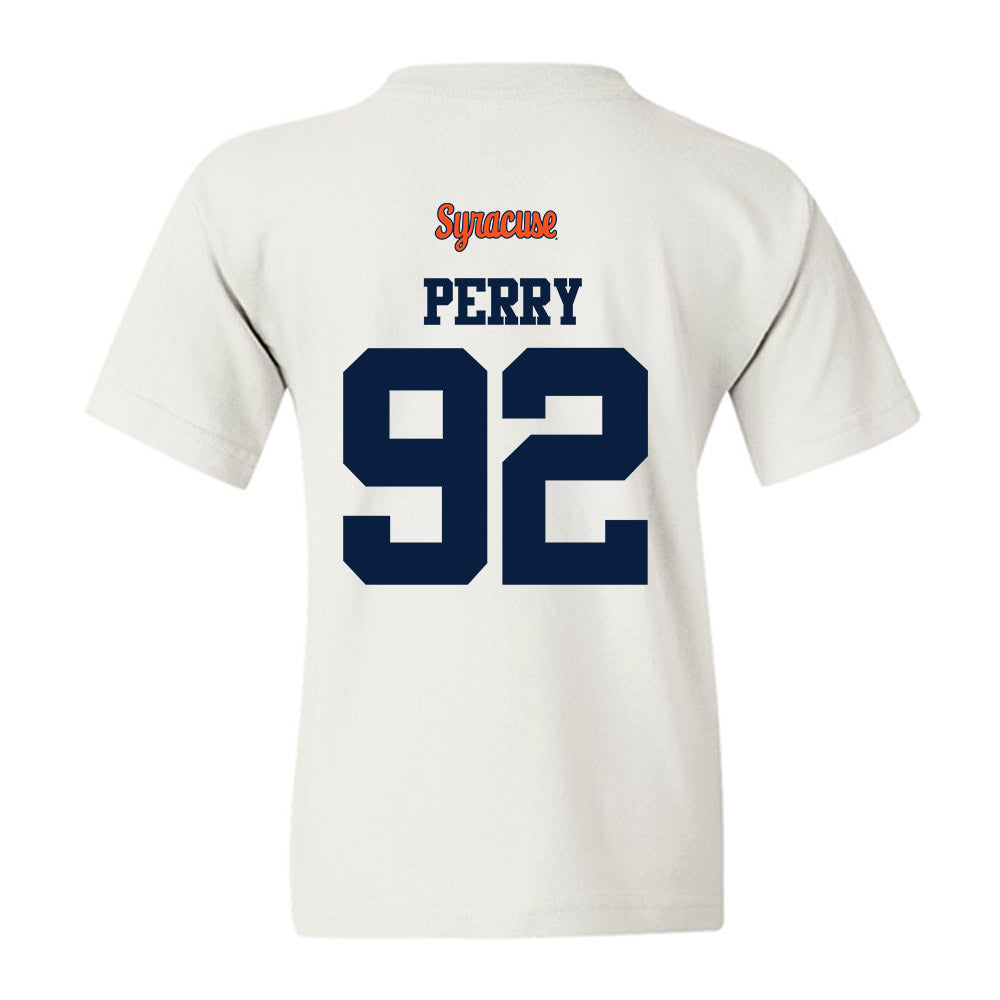 Syracuse - NCAA Football : Rashard Perry - Classic Shersey Youth T-Shirt-1