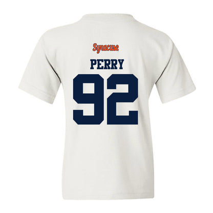 Syracuse - NCAA Football : Rashard Perry - Classic Shersey Youth T-Shirt-1