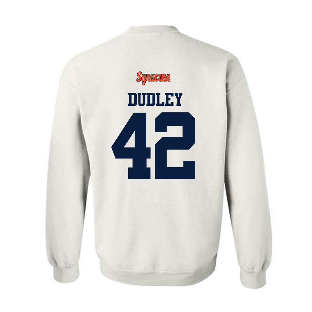Syracuse - NCAA Football : William Dudley - Classic Shersey Crewneck Sweatshirt-1