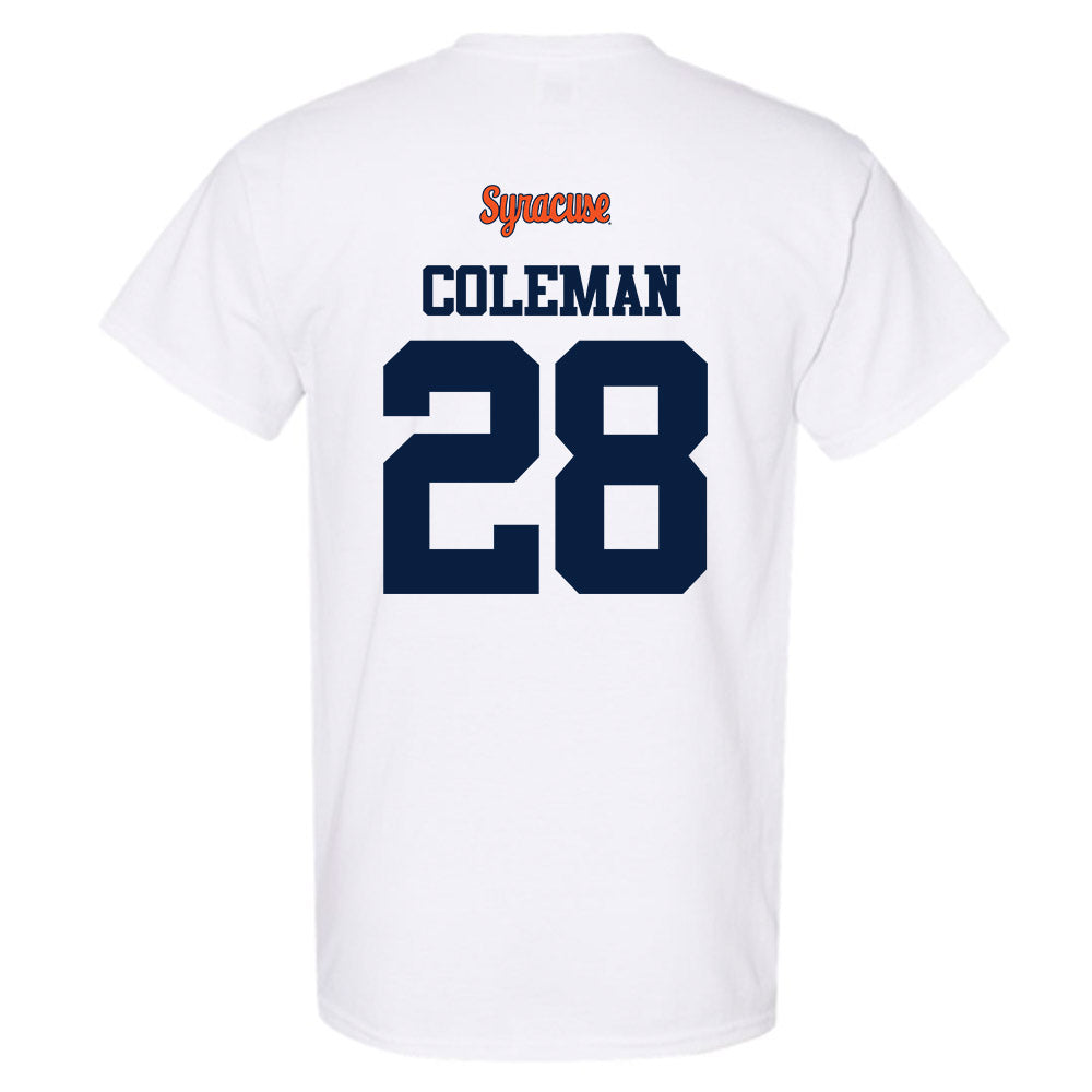 Syracuse - NCAA Football : Malachi Coleman - Classic Shersey T-Shirt-1