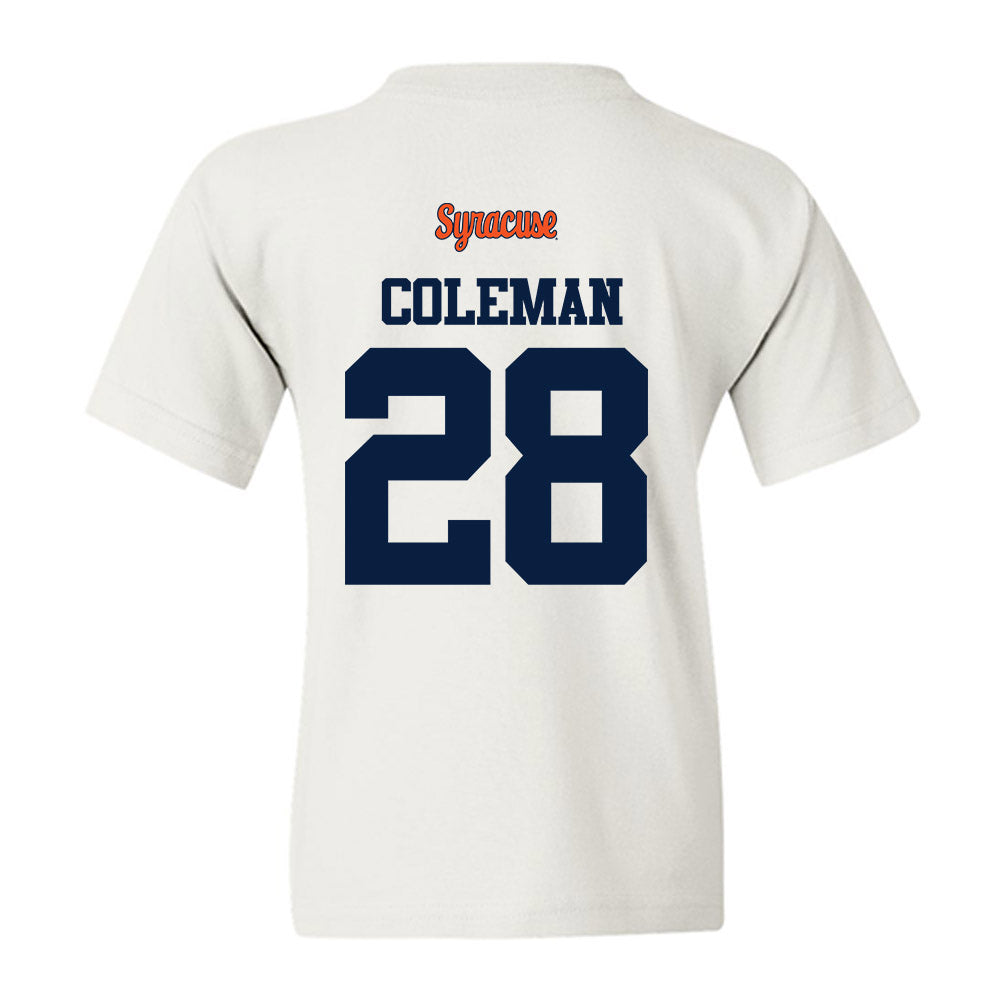 Syracuse - NCAA Football : Malachi Coleman - Classic Shersey Youth T-Shirt-1
