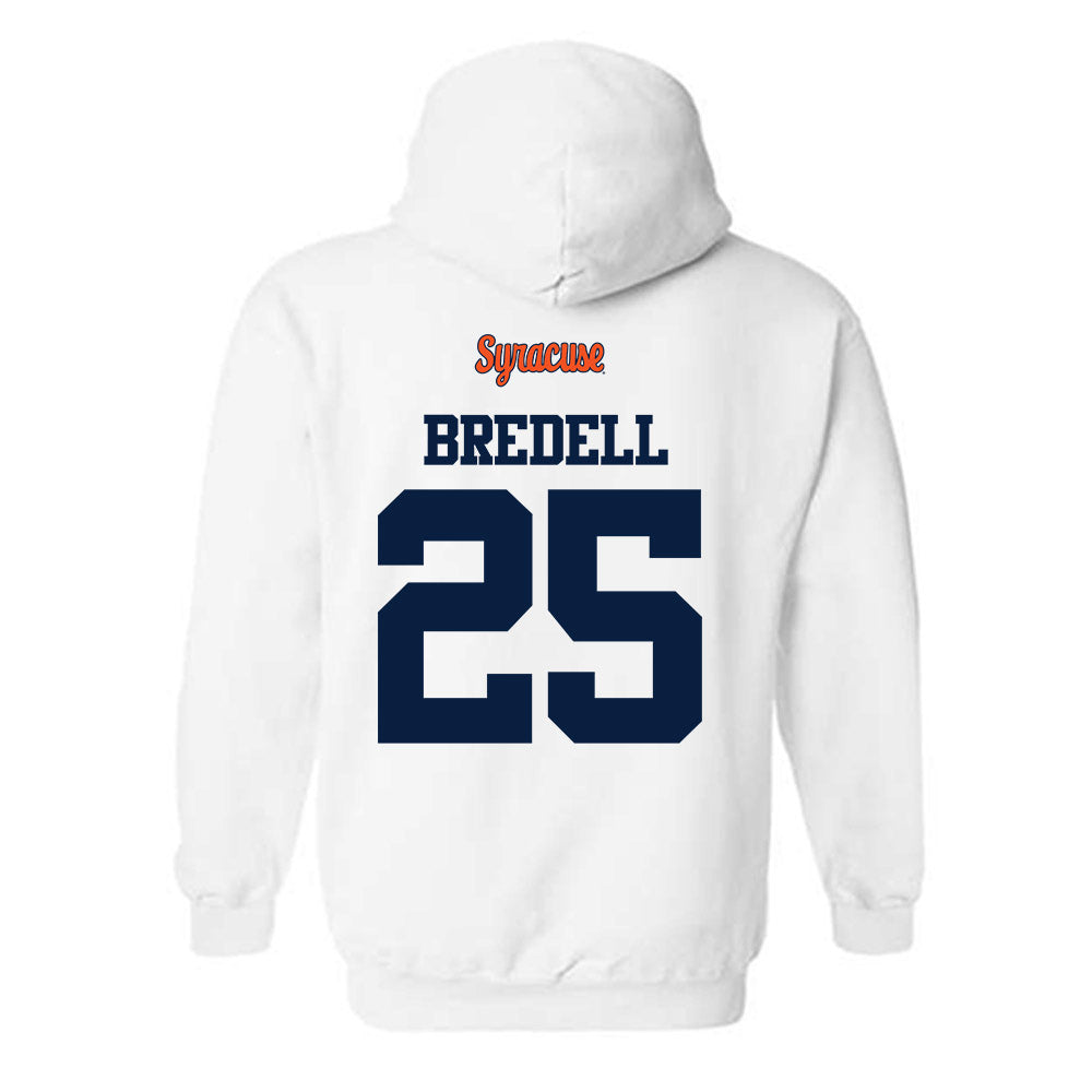 Syracuse - NCAA Football : Ziyyon Bredell - Classic Shersey Hooded Sweatshirt-1