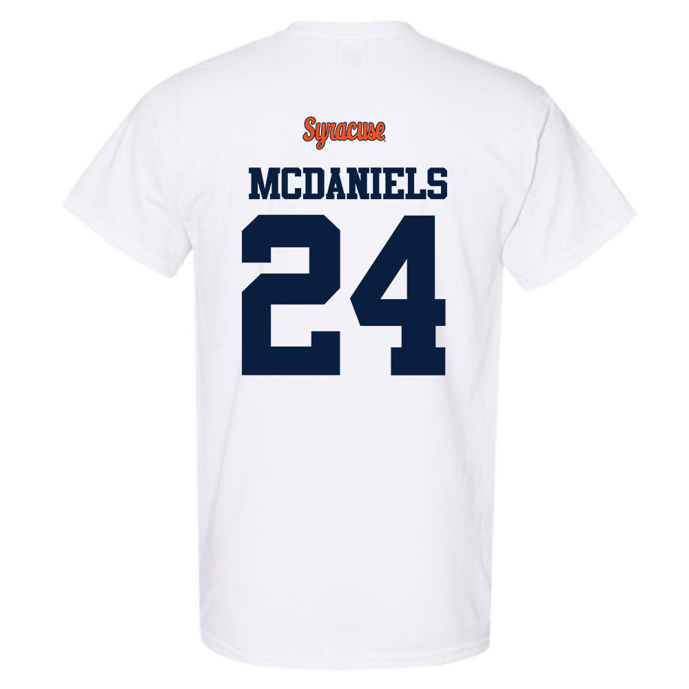 Syracuse - NCAA Football : Ibn McDaniels - Classic Shersey T-Shirt-1