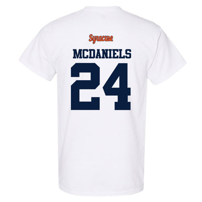 Syracuse - NCAA Football : Ibn McDaniels - Classic Shersey T-Shirt-1