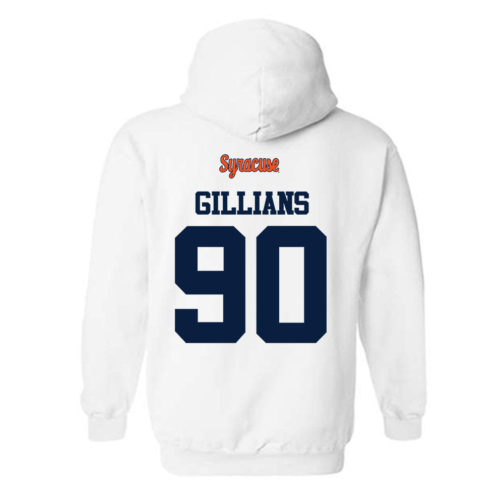 Syracuse - NCAA Football : Quante Gillians - Classic Shersey Hooded Sweatshirt-1