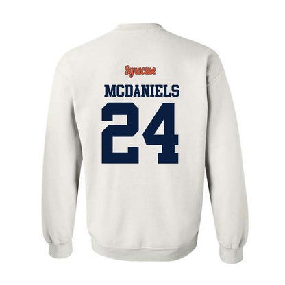 Syracuse - NCAA Football : Ibn McDaniels - Classic Shersey Crewneck Sweatshirt-1