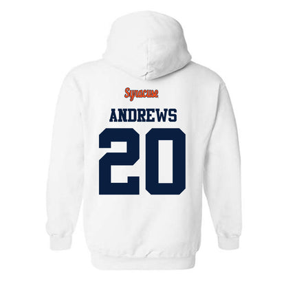 Syracuse - NCAA Football : Rayshon Andrews - Classic Shersey Hooded Sweatshirt-1
