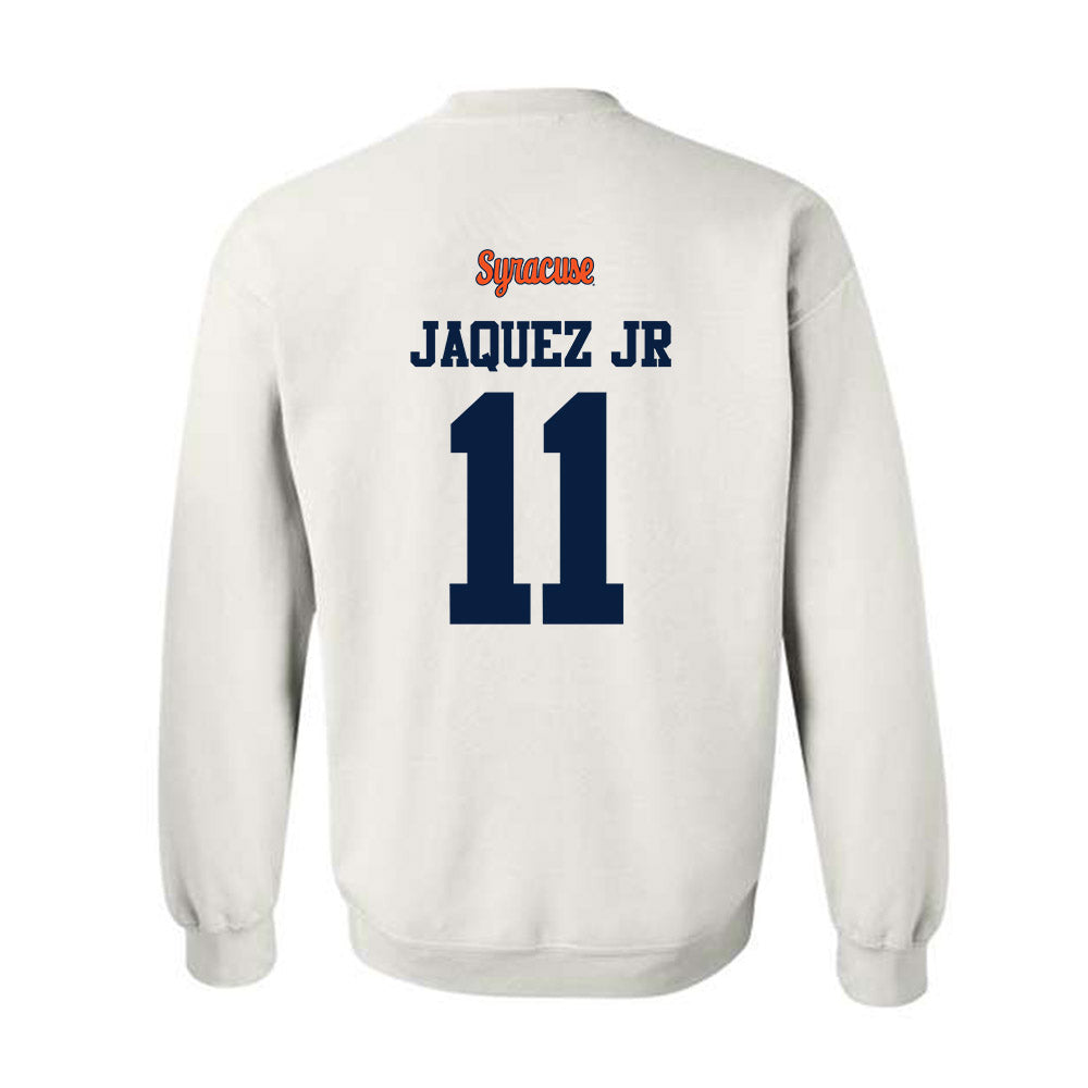 Syracuse - NCAA Football : Denis Jaquez Jr - Classic Shersey Crewneck Sweatshirt-1