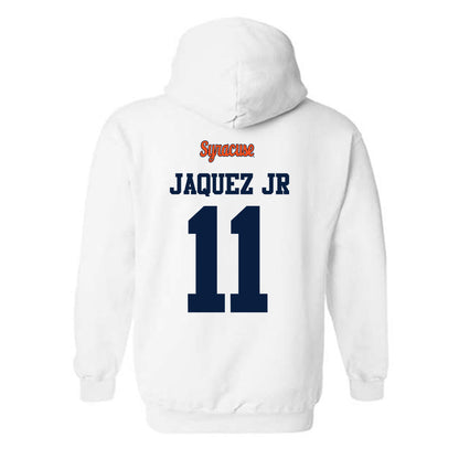 Syracuse - NCAA Football : Denis Jaquez Jr - Classic Shersey Hooded Sweatshirt-1