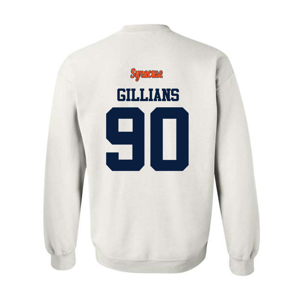 Syracuse - NCAA Football : Quante Gillians - Classic Shersey Crewneck Sweatshirt-1