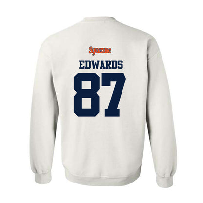 Syracuse - NCAA Football : Nathan Edwards - Classic Shersey Crewneck Sweatshirt-1
