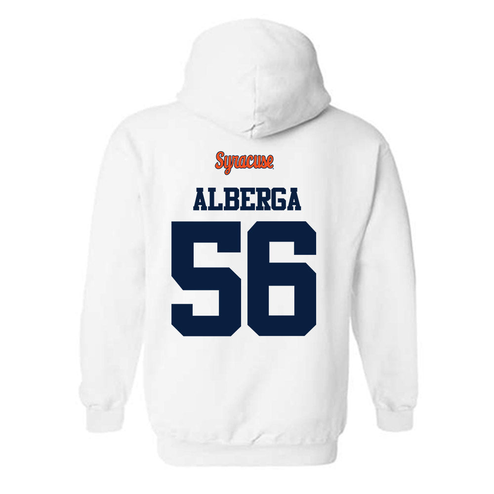 Syracuse - NCAA Football : Patrick Alberga - Classic Shersey Hooded Sweatshirt-1