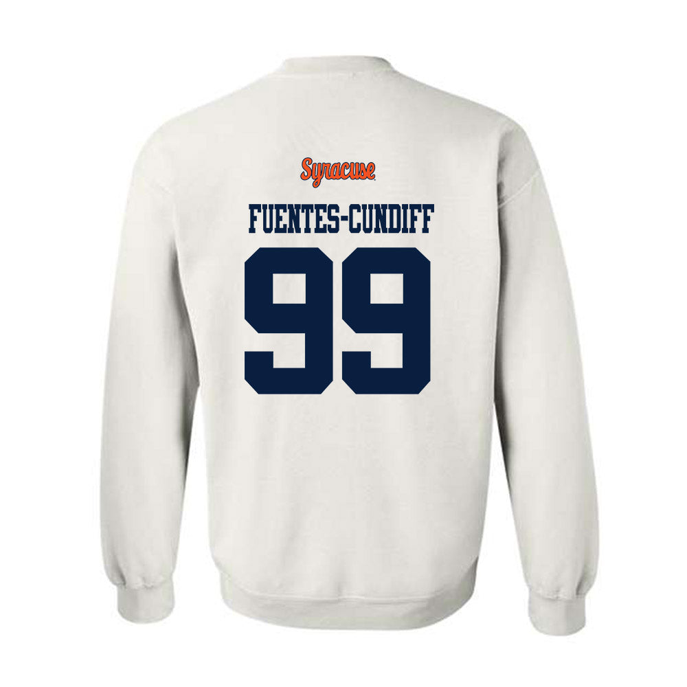Syracuse - NCAA Football : Elijah Fuentes-Cundiff - Classic Shersey Crewneck Sweatshirt-1