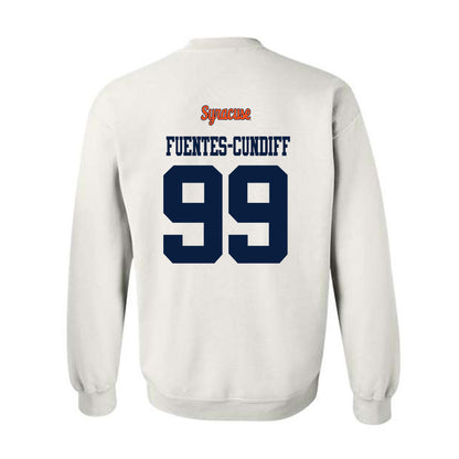 Syracuse - NCAA Football : Elijah Fuentes-Cundiff - Classic Shersey Crewneck Sweatshirt-1
