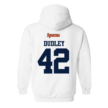 Syracuse - NCAA Football : William Dudley - Classic Shersey Hooded Sweatshirt-1