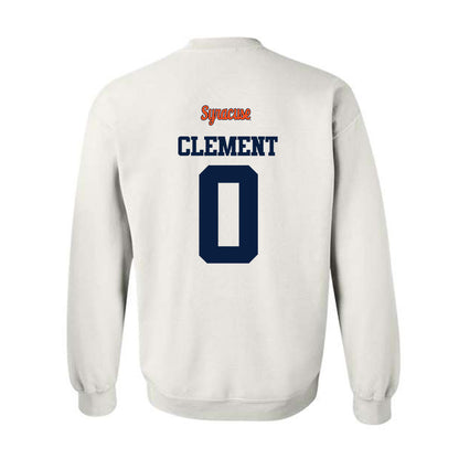 Syracuse - NCAA Football : David Clement - Classic Shersey Crewneck Sweatshirt-1
