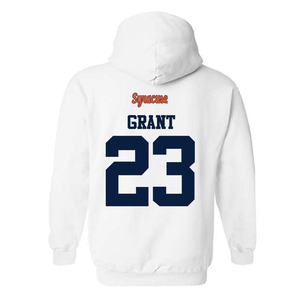 Syracuse - NCAA Football : Devin Grant - Classic Shersey Hooded Sweatshirt-1