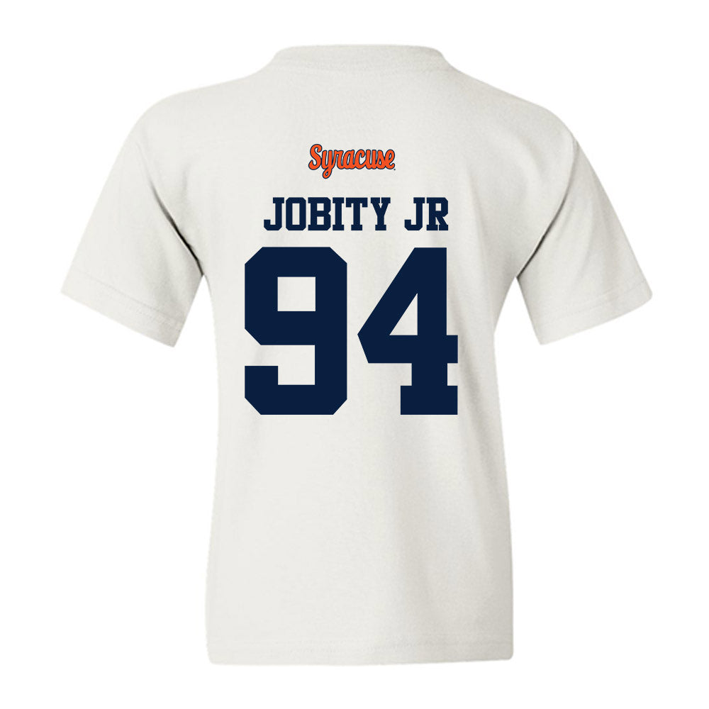 Syracuse - NCAA Football : Kevin Jobity Jr - Classic Shersey Youth T-Shirt-1
