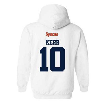Syracuse - NCAA Football : Davien Kerr - Classic Shersey Hooded Sweatshirt-1