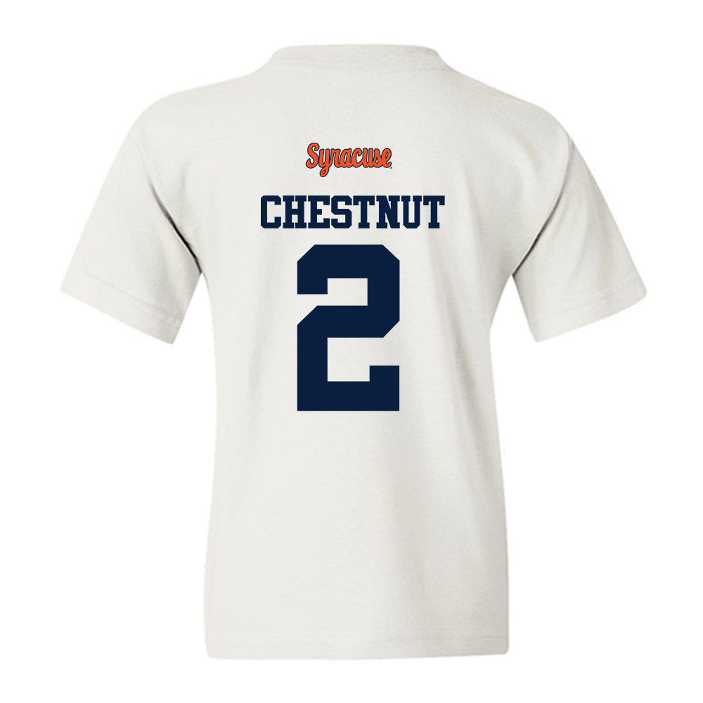 Syracuse - NCAA Football : Duce Chestnut - Classic Shersey Youth T-Shirt-1