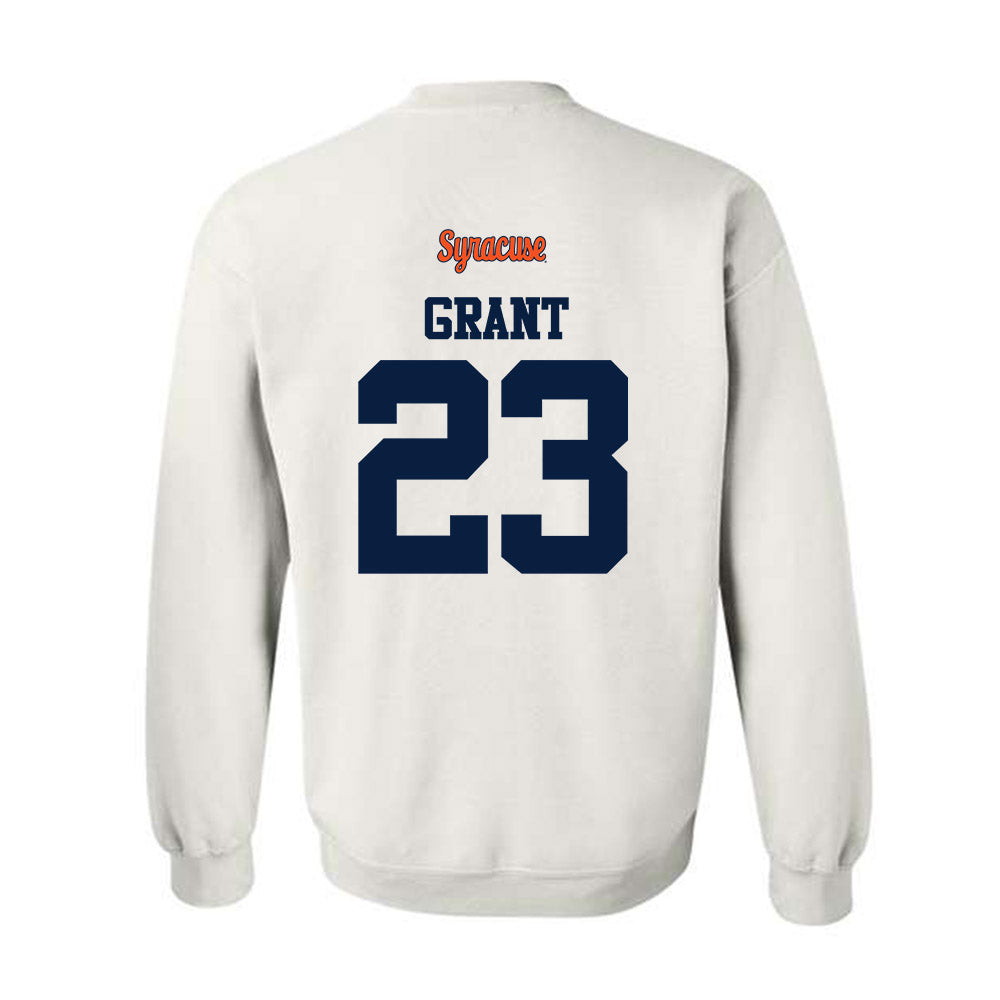 Syracuse - NCAA Football : Devin Grant - Classic Shersey Crewneck Sweatshirt-1