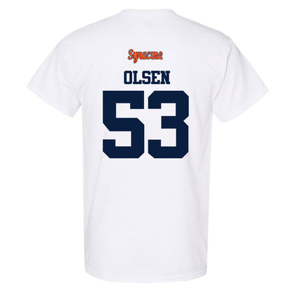 Syracuse - NCAA Football : Ted Olsen - Classic Shersey T-Shirt-1
