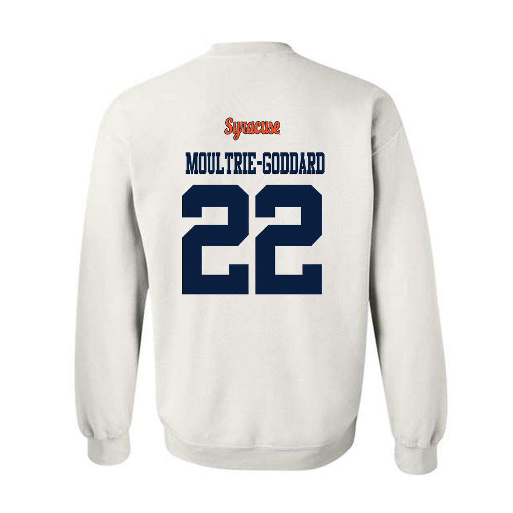 Syracuse - NCAA Football : Zyian Moultrie-Goddard - Classic Shersey Crewneck Sweatshirt-1
